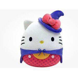 HELLO KITTY Squishmallows 8" Halloween Hello Kitty Witch. New With Tags.